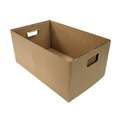 Lbp Manufacturing LBP Caterall 22.68"x14"x10.125 Plain Kraft Box, PK15 150051